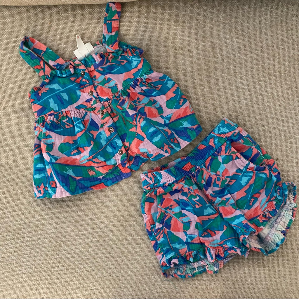 Patterned Two Piece Set